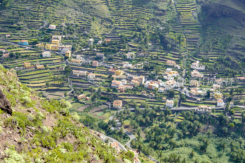 拉戈梅拉，加那利群岛(E)-Valle Gran Rey